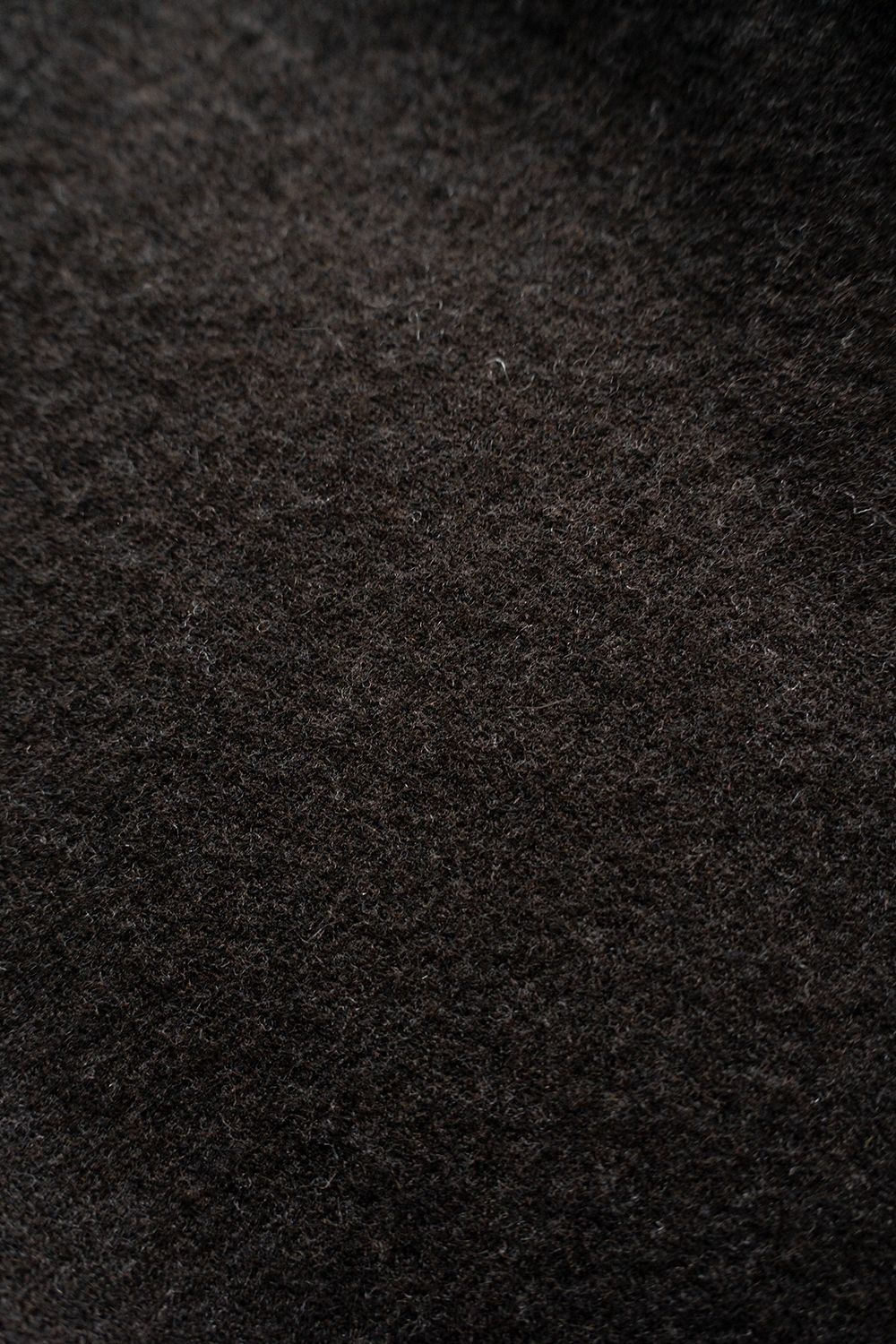 【26AW】カシミア混ジップブルゾン(DARK BROWN)