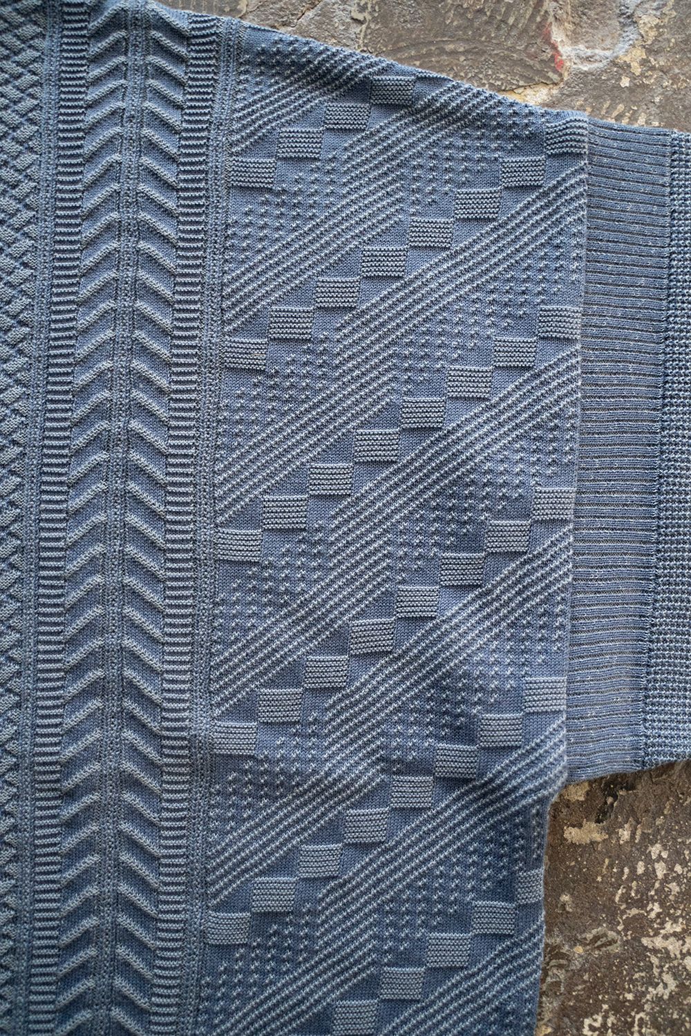 【ラスト1点】Sakurakage Knit(SMOKY BLUE)