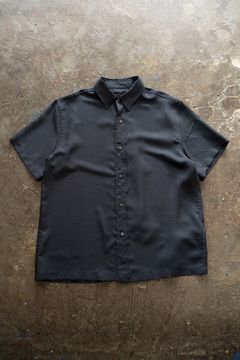 【ラスト1点】【25SS】Sheer Sharkskin SS Shirt/シアーシャークスキンシャツ(NAVY)