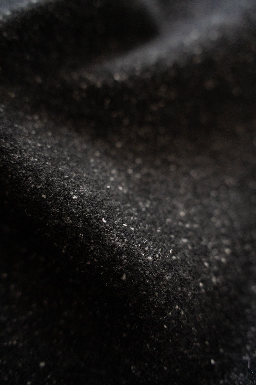 【25AW】5者混ネップツイードスラックス(CHARCOAL)