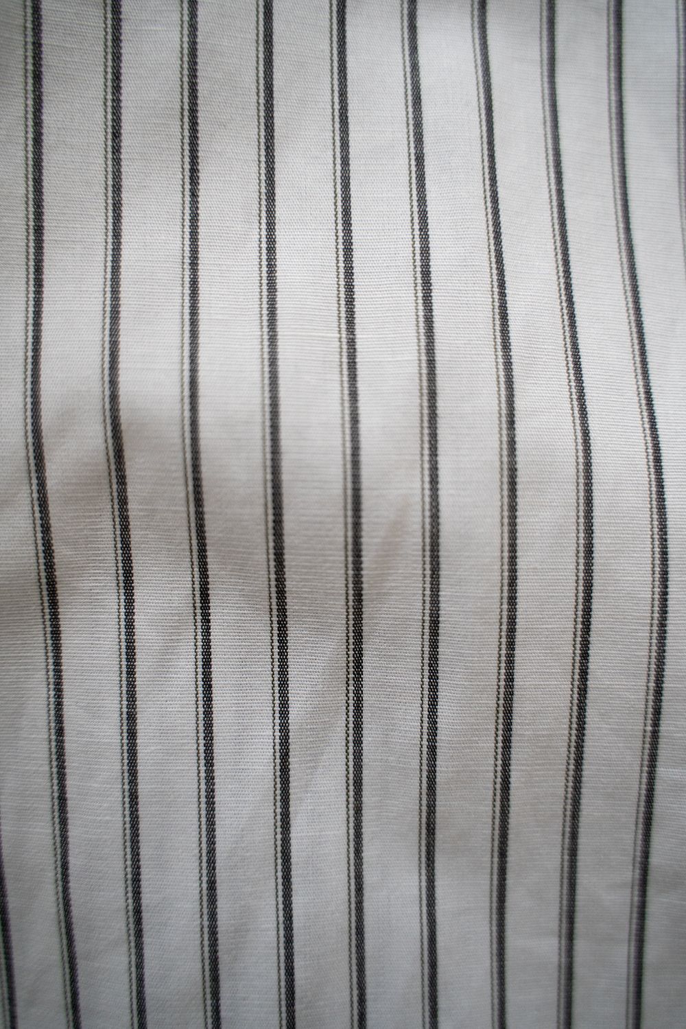 【ラスト1点】【25SS】コットン×ラミーオーバーサイズシャツ(WHITE STRIPE)