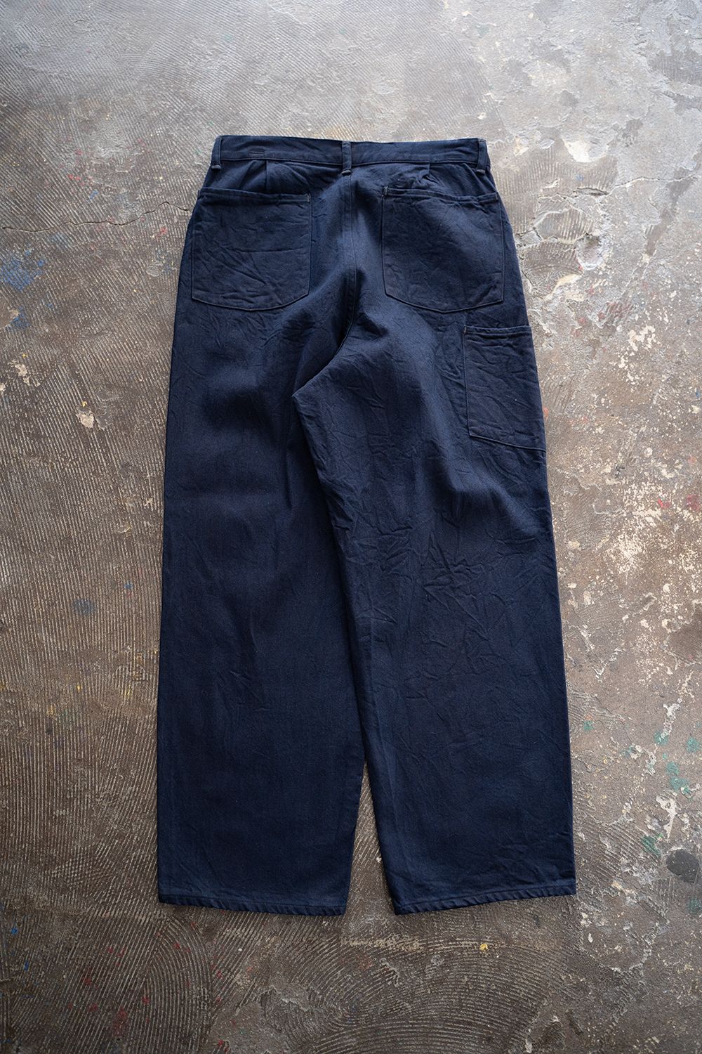 【ラスト1点】【25SS】11.5ozデニムストレートパンツ(DARK NAVY)