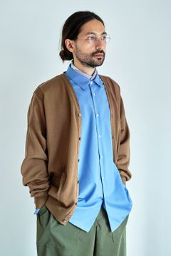 【ラスト1点】【22AW】Satoyuki Cardigan(CAMEL)