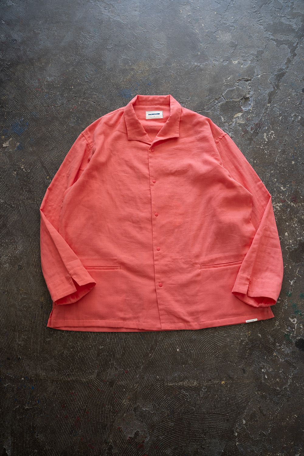 【ラスト1点】【23SS】"week"pajama【セットアップ】(CORAL PINK)
