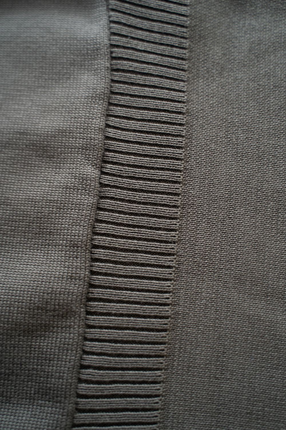 【ラスト1点】Yonaga Zip Cardigan(DARK BROWN)