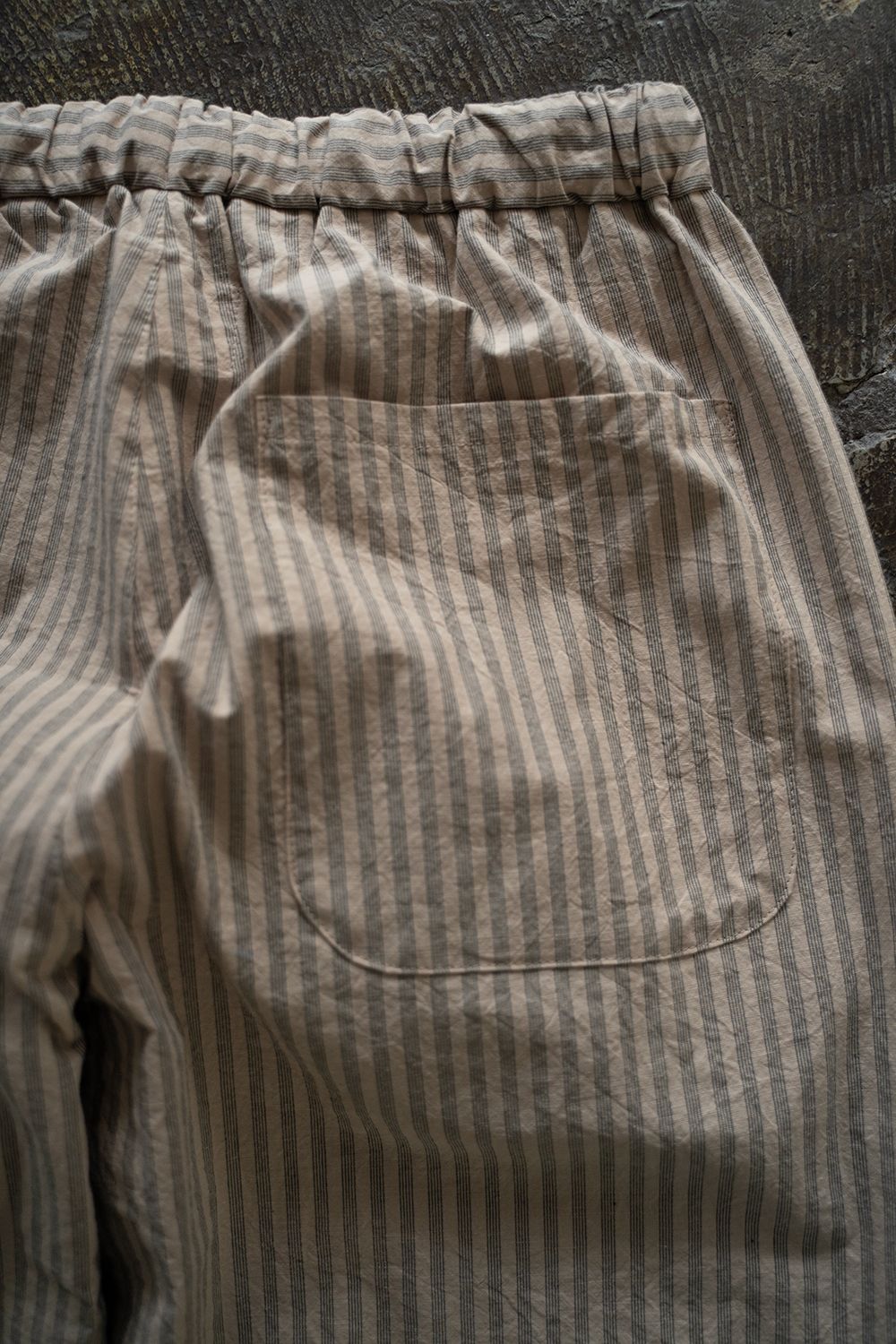 【25SS】"day"パジャマ【セットアップ】(Triple Stripe BEIGE)