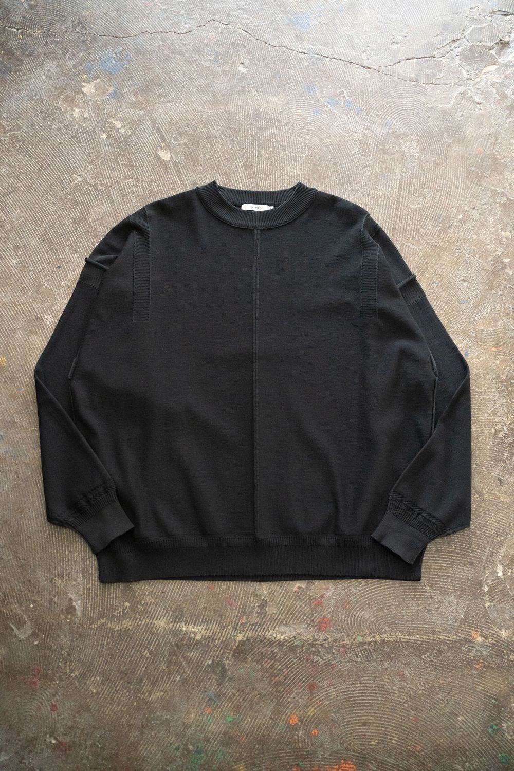 【26SS】Mebuki Knit(BLACK)