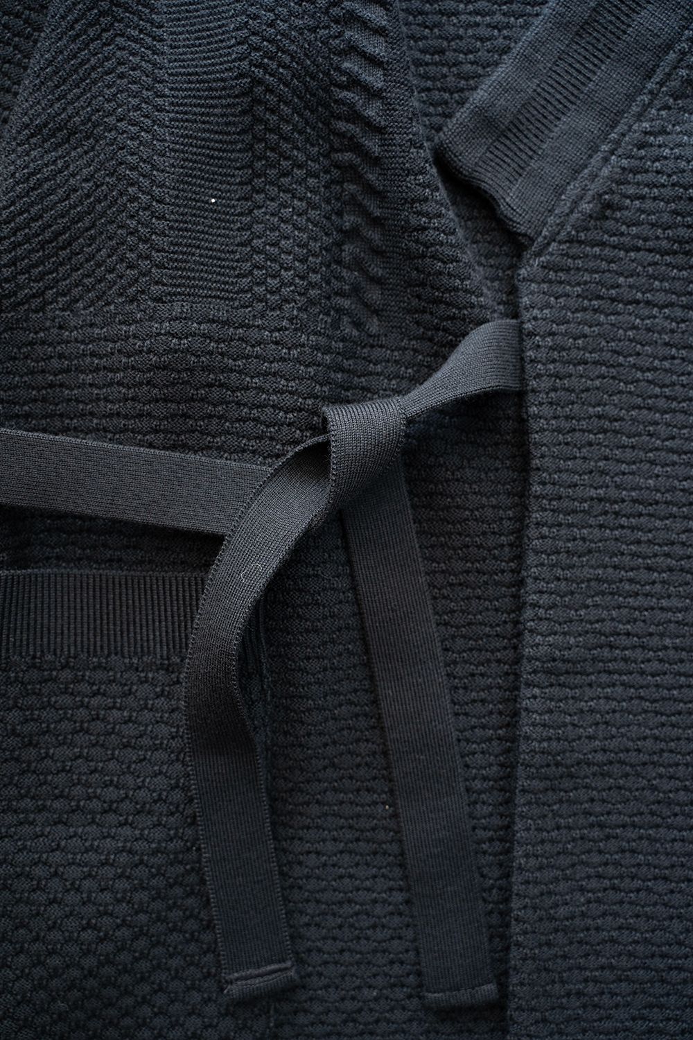 【25AW】Yukiato Knit Coat(BLACK)
