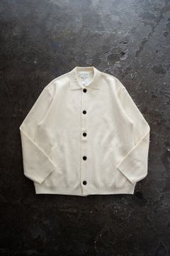 【ラスト1点】【22AW】ミラノリブニットジャケットカーディガン(IVORY)