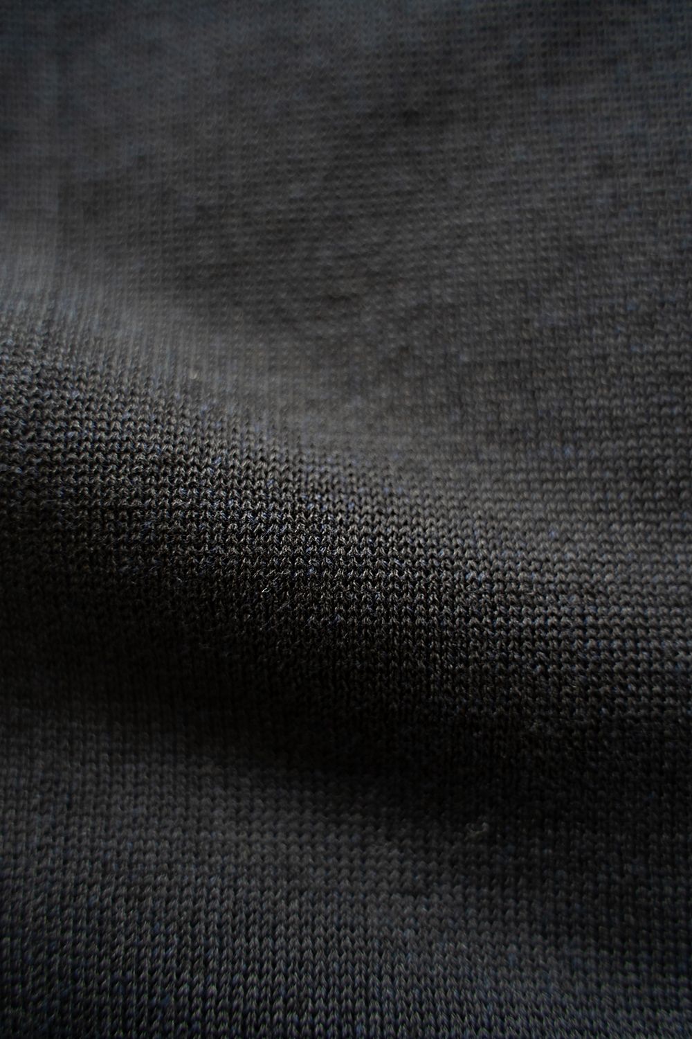 【ラスト1点】【24SS】綿×ポリエステル×リネン12Gニットカーディガン(BLACK NAVY)