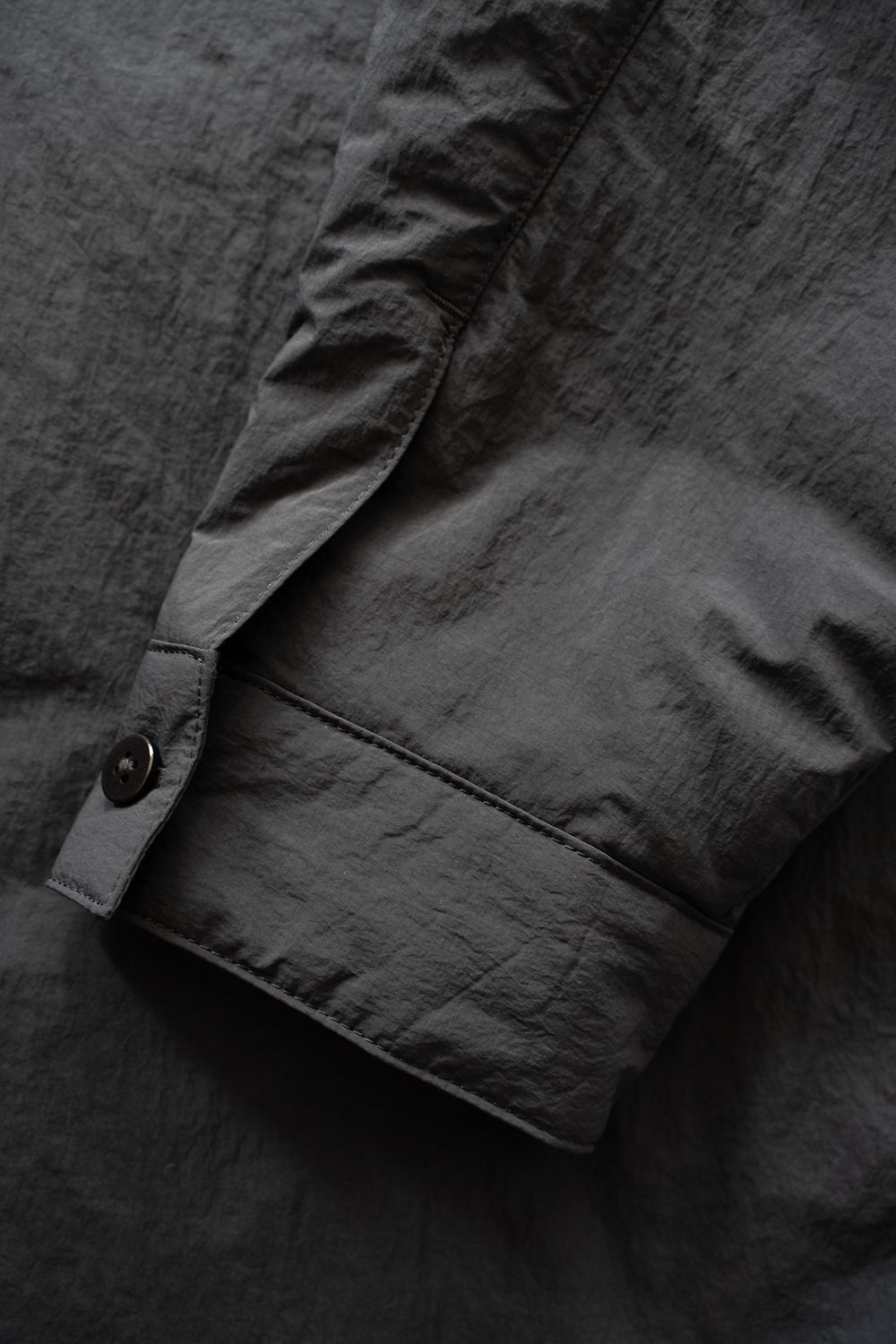 【25AW】シンサレートシャツブルゾン(INK BLACK)