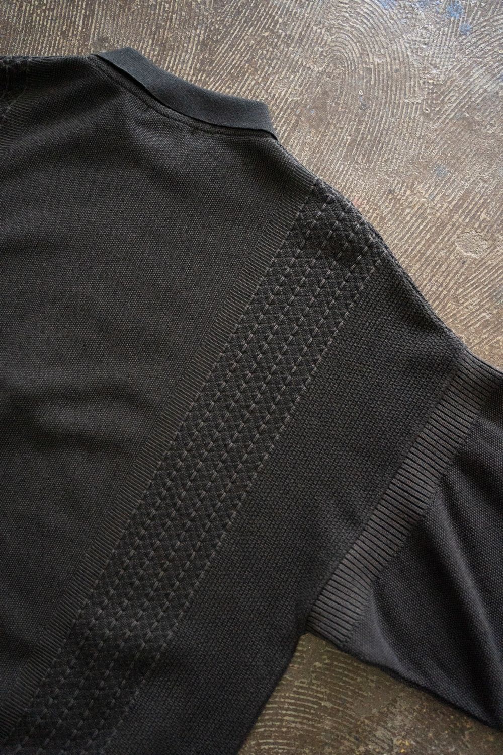 【26SS】Kanto Knit Polo(BLACK)