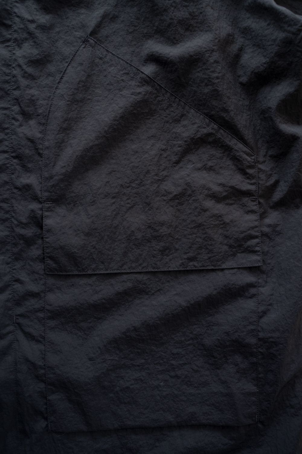 【ラスト1点】【25AW】ナイロンハーフコート(DARK NAVY)