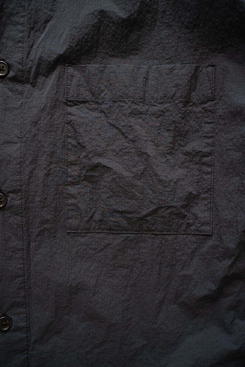 【ラスト1点】【24AW】撥水ナイロンアノラックブルゾン(BLACK NAVY)