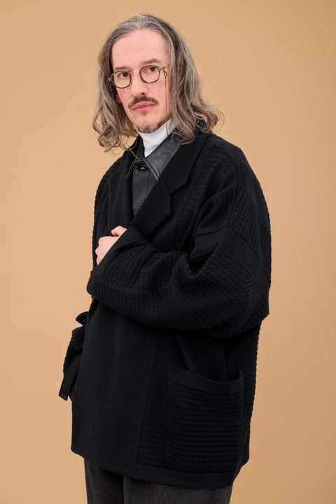 【26AW】Akigumo Knit Jacket(BLACK)