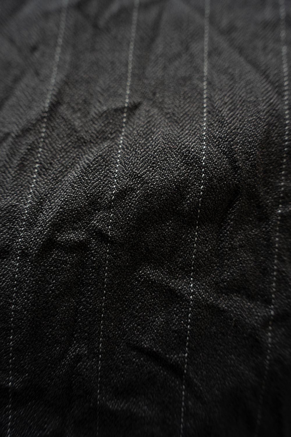 【26AW】先染めポリエステルジップブルゾン(CHARCOAL)
