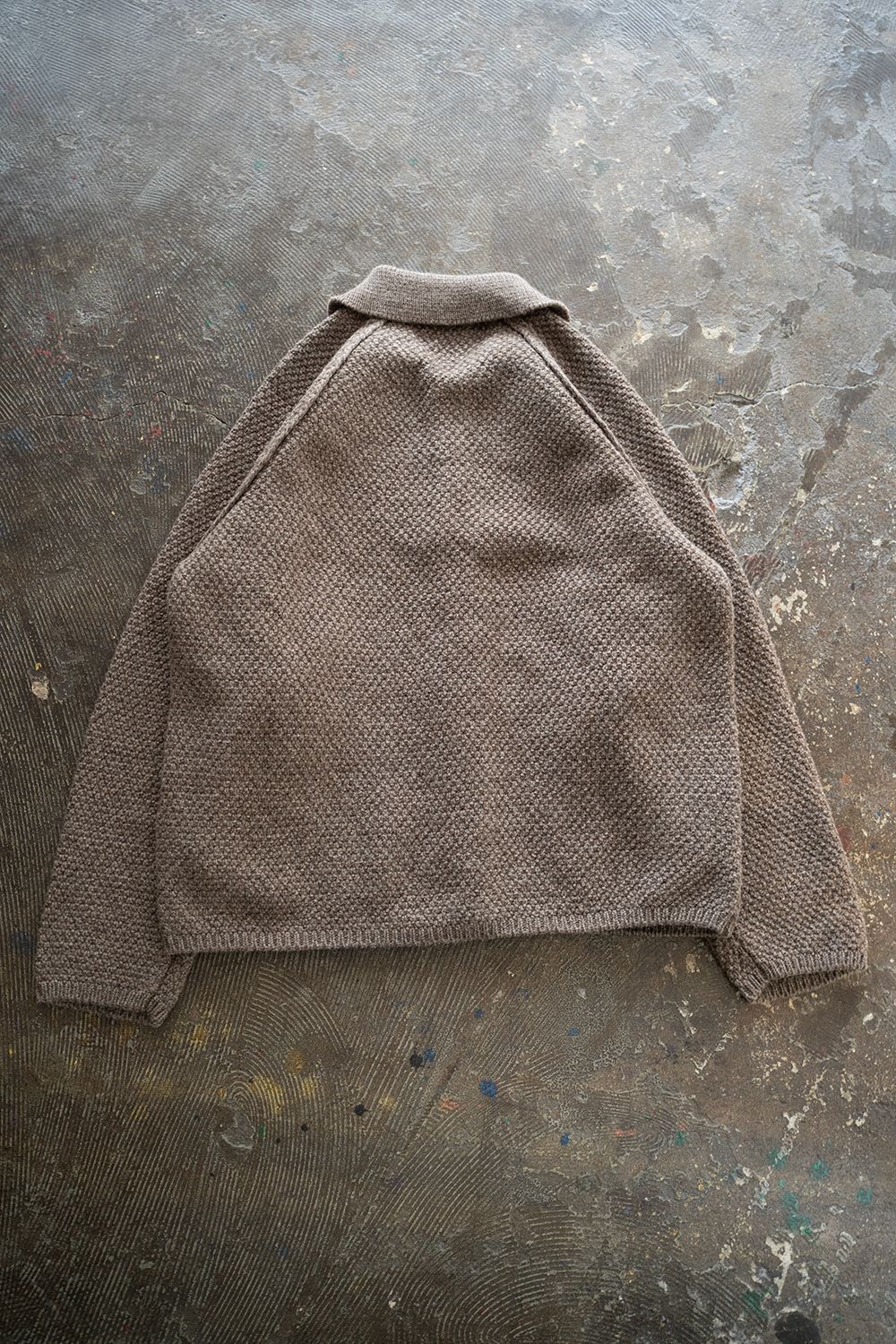 美品✨STILL BY HAND ジップアップ ニット ブルゾン カシミヤ混 STILL BY HAND - 【24AW】5Gニットブルゾン(GREIGE) | Salty