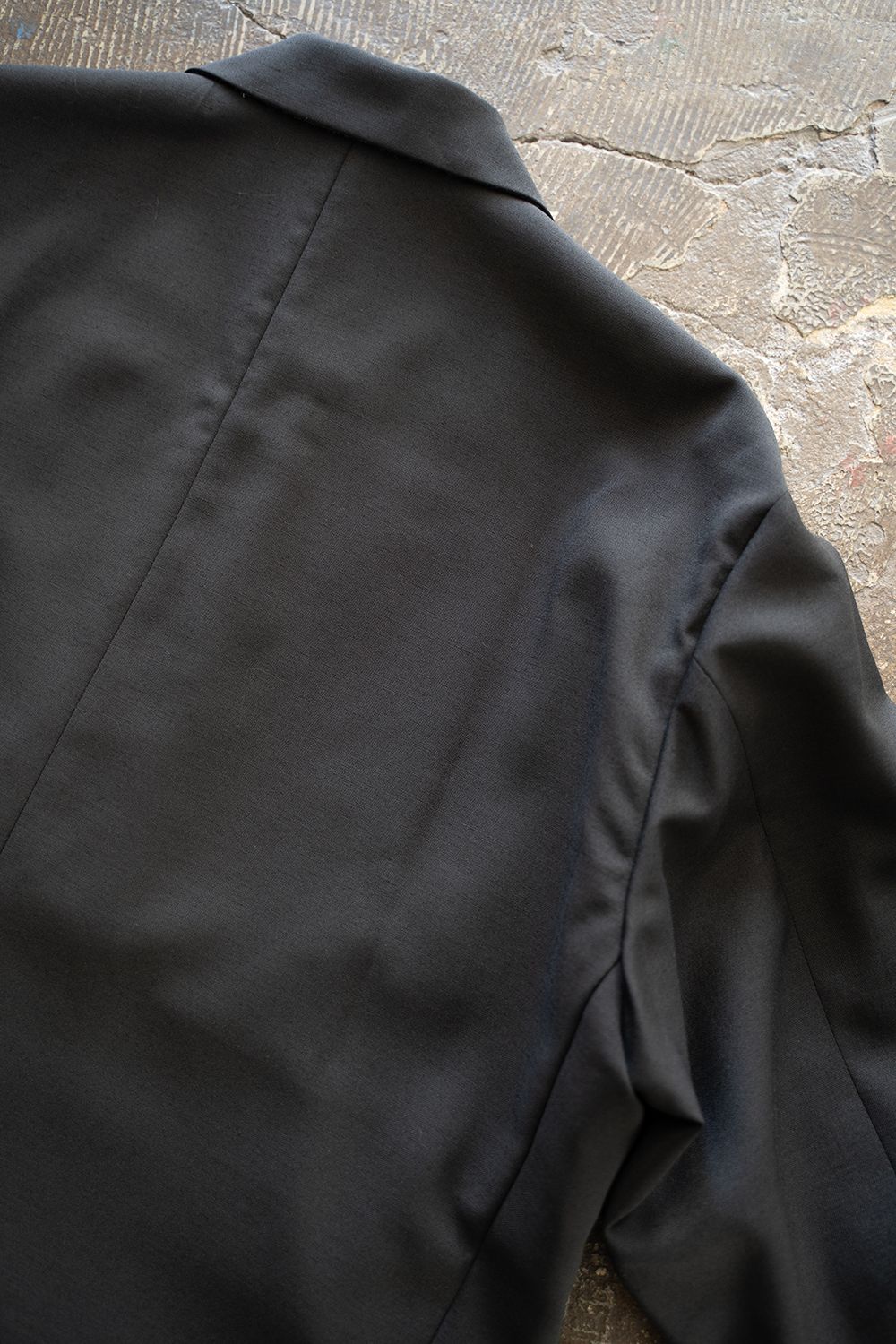 【25AW】モヘア混2Bジャケット(INK BLACK)