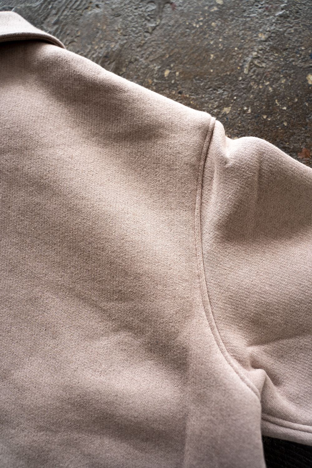 Cale - 【ラスト1点】Black Merino Wool Blouson/ブラックメリノウール裏毛ブルゾン(PINK) | Salty