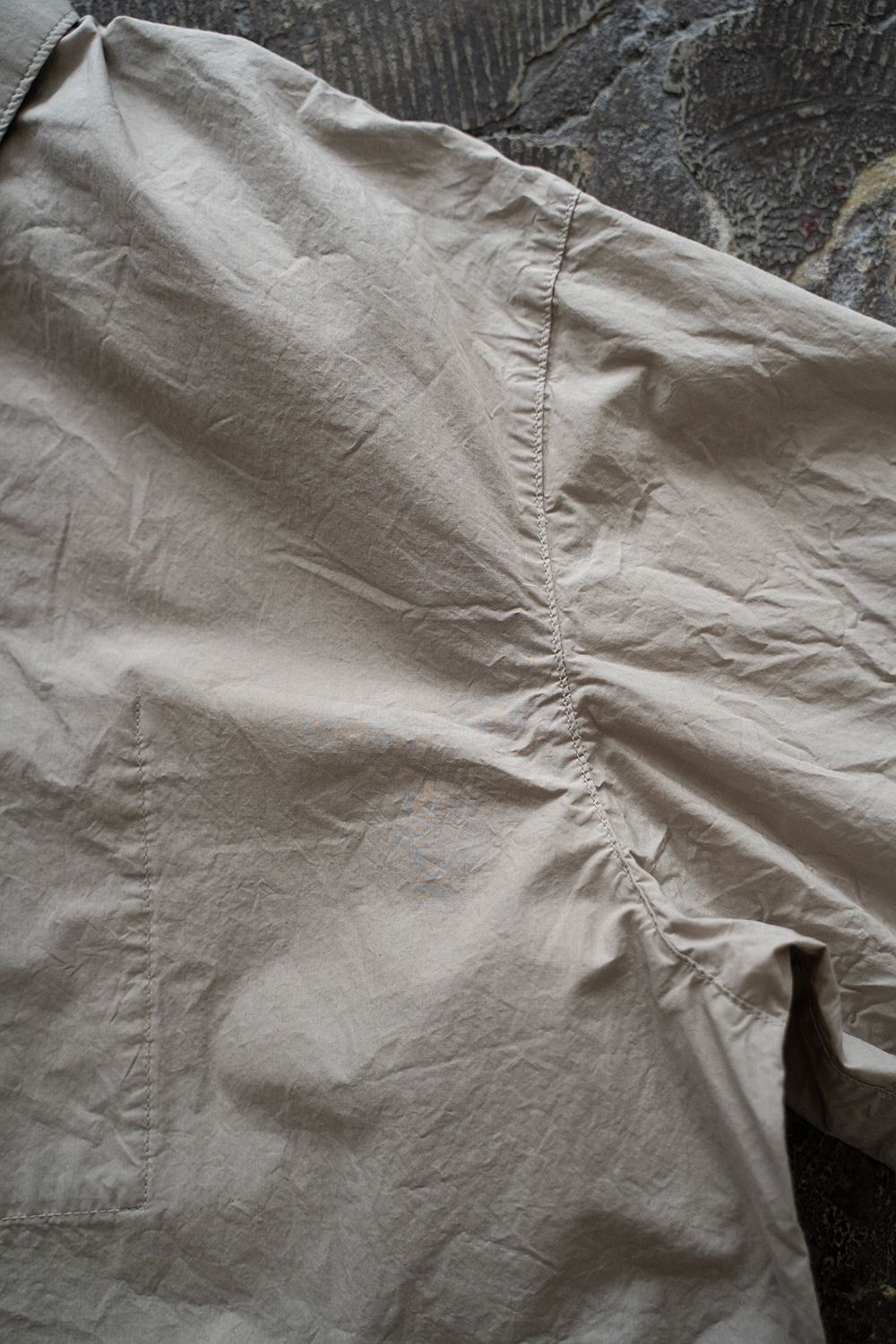 【ラスト1点】【25SS】ガーメントダイカバーオール(TAUPE)