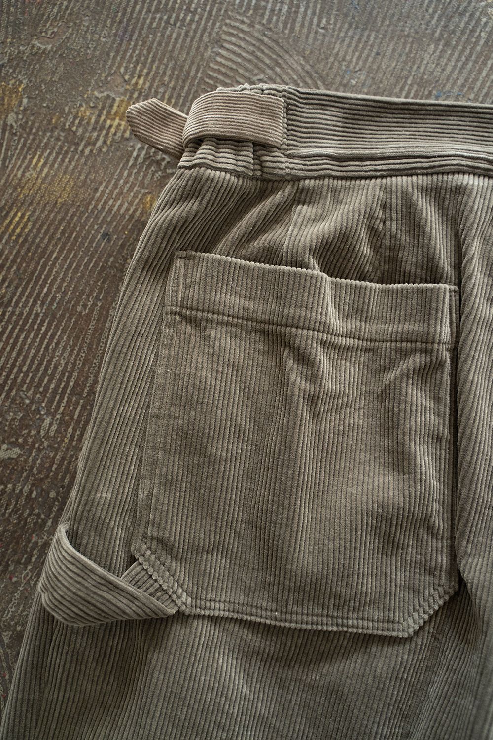 【ラスト1点】2-Tack Corduroy Painter Pants/2タックコーデュロイペインターパンツ(BROWN)