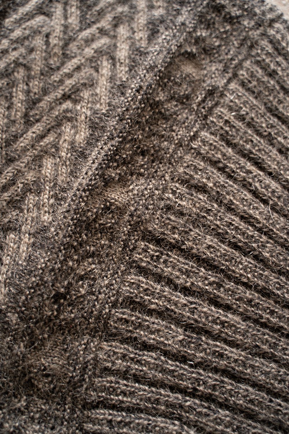 【25AW】Sekkei Mohair Cardigan(BROWN)