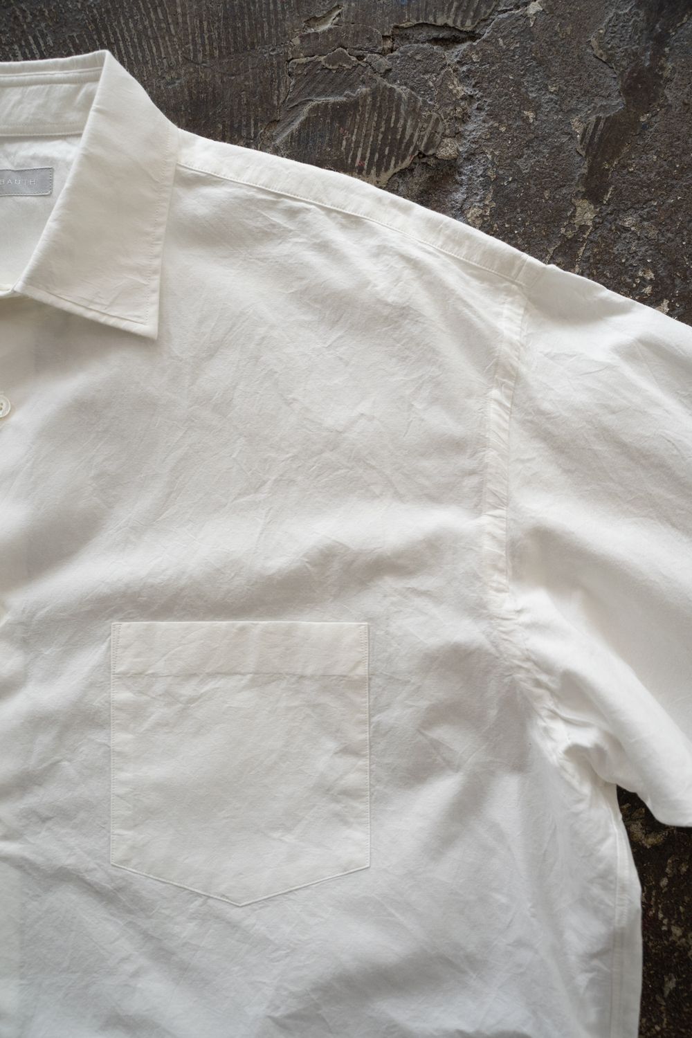 【25AW】Cotton Silk Broad Shirts(OFF WHITE)