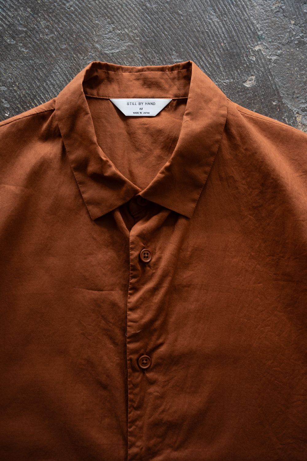 【26SS】ローン地半袖無双シャツ(BRICK)