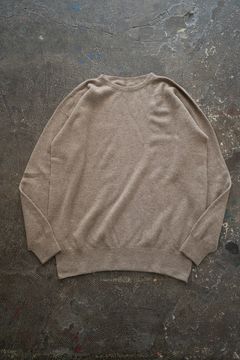 【ラスト1点】ベビーカシミヤセーター(薄茶)