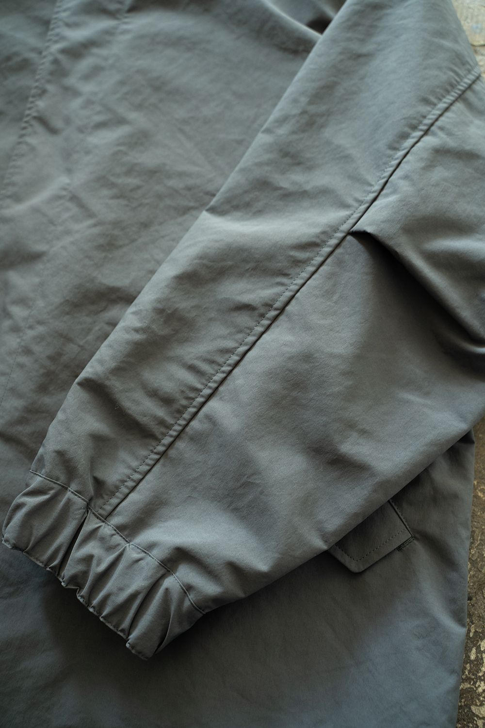 【ラスト1点】【24SS】ライナー脱着スタンドカラーコート(BLUE CHARCOAL)