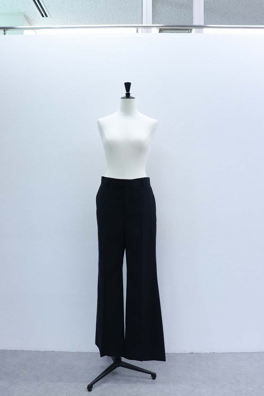 ベーシックフレアパンツ (ブラック) Basic Flare Pants (Black) /  26AW