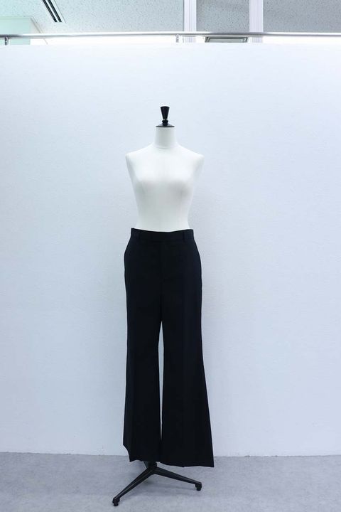 ベーシックフレアパンツ (ブラック) Basic Flare Pants (Black) /  26AW