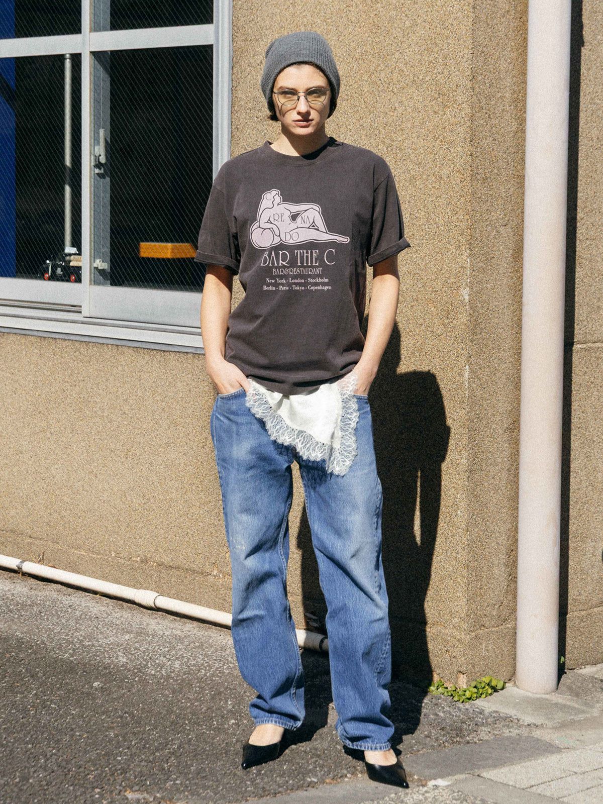 PARMANENT TEE (BAR THE C) / パーマネント Tシャツ (BAR THE C) / 26SS