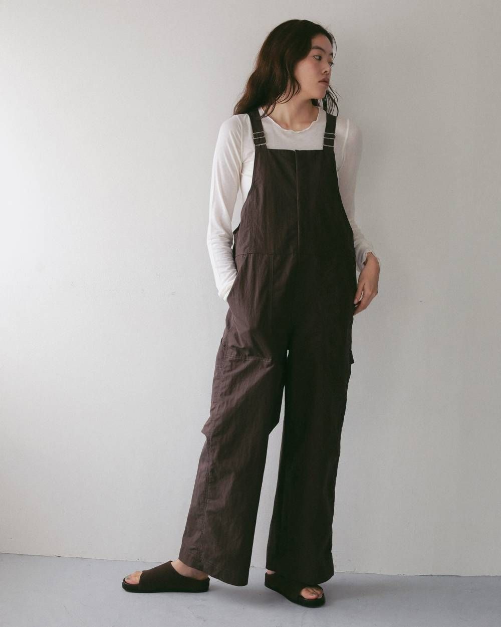 ワイドベルトサンダル (ブラウン) Wide Belt Sandals (Brown) / 27SS