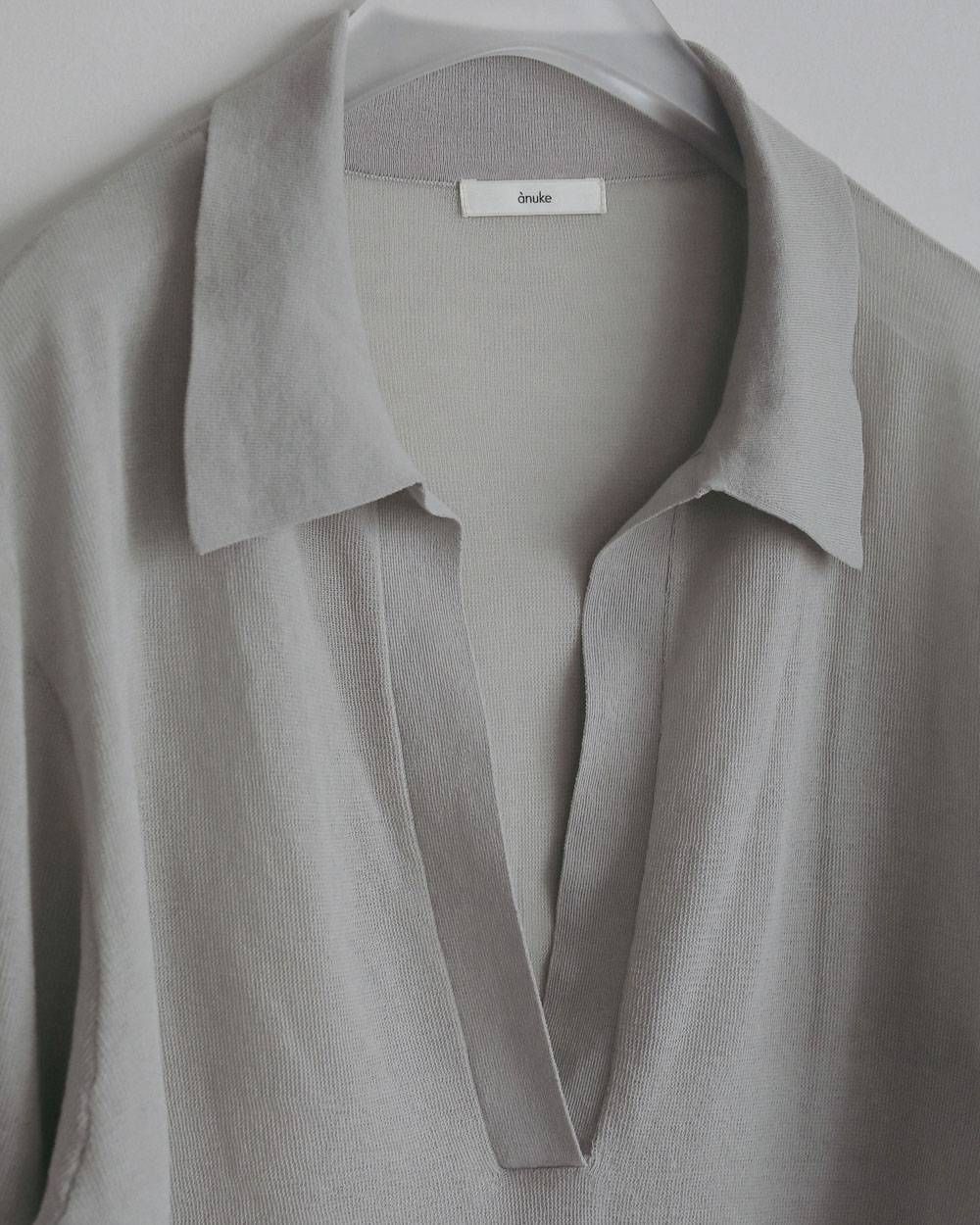 シアースキッパーニット (ミント) Sheer Skipper Knit (Mint) / 27SS