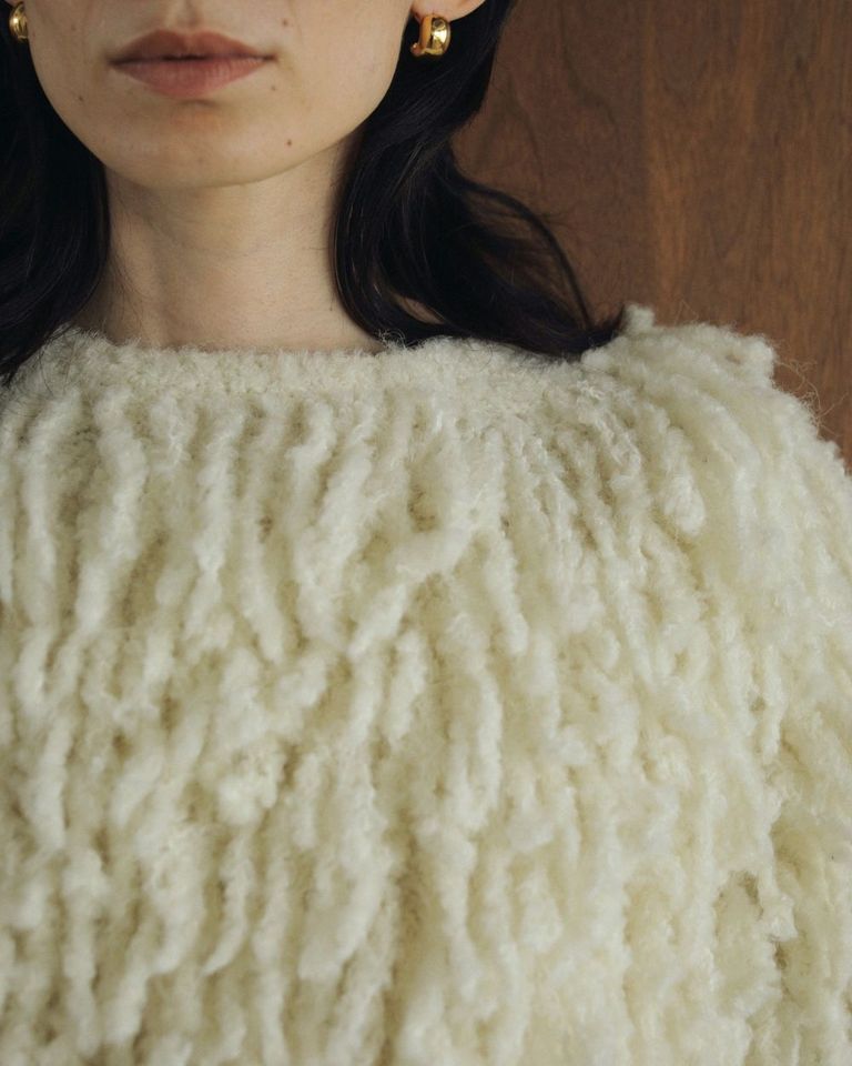 ànuke - 【残り1点】Loop Fringe Knit / ループフリンジニット 