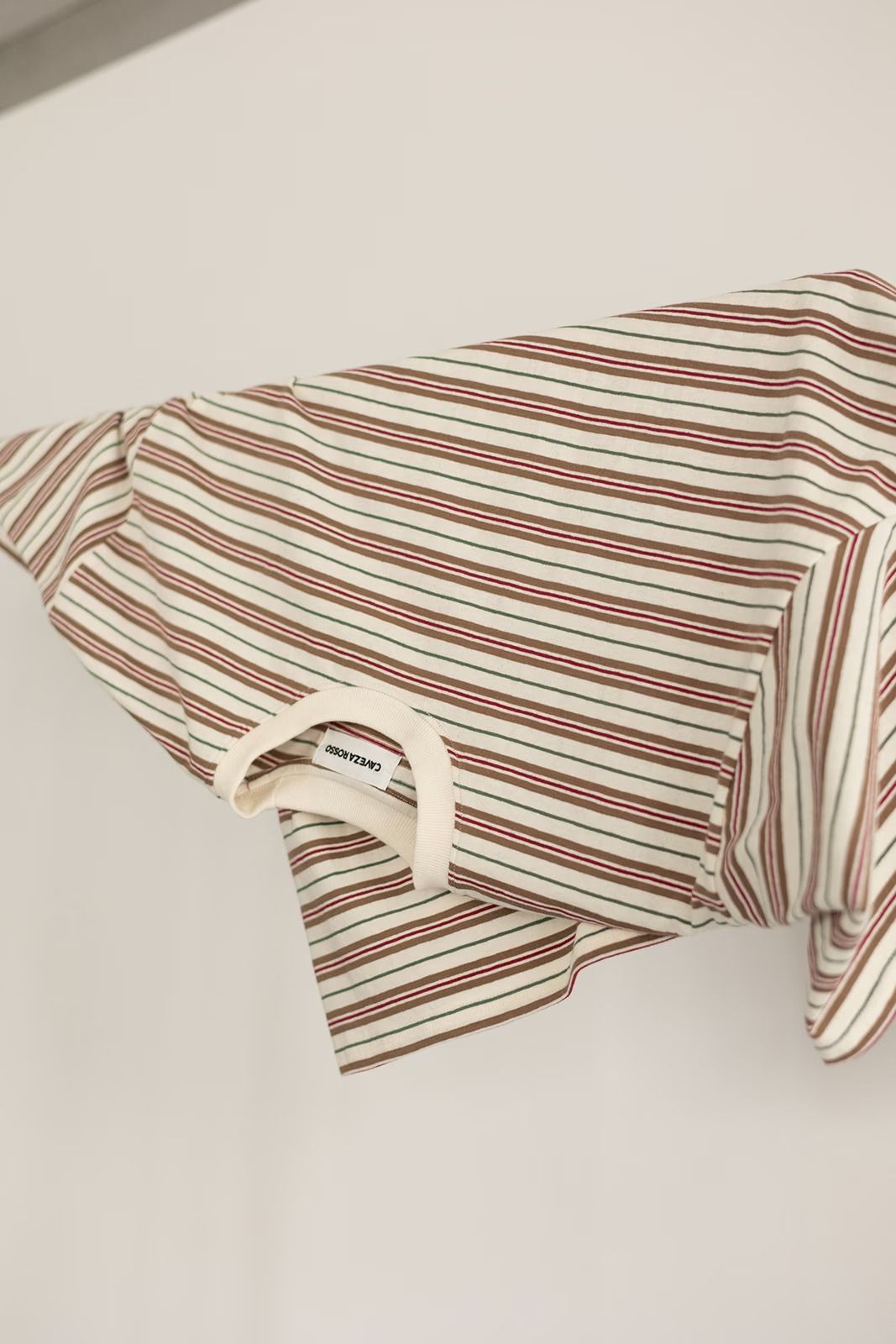 マルチボーダーTシャツ (ベージュ)  Multi Border T-shirt (Beige) /  26SS