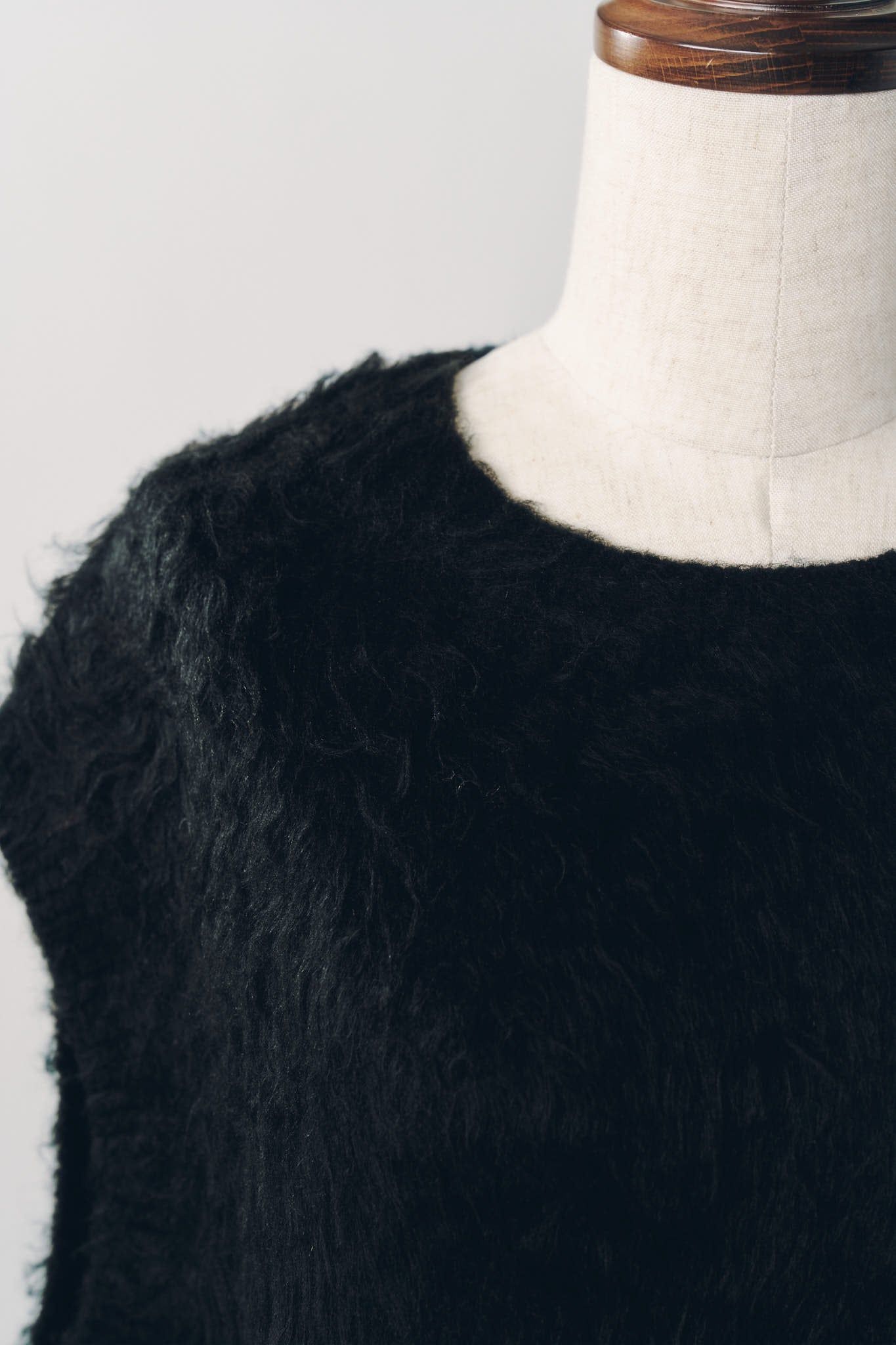 アーガイルニットベスト (ブラック) argyle knit vest (Black) / 26AW
