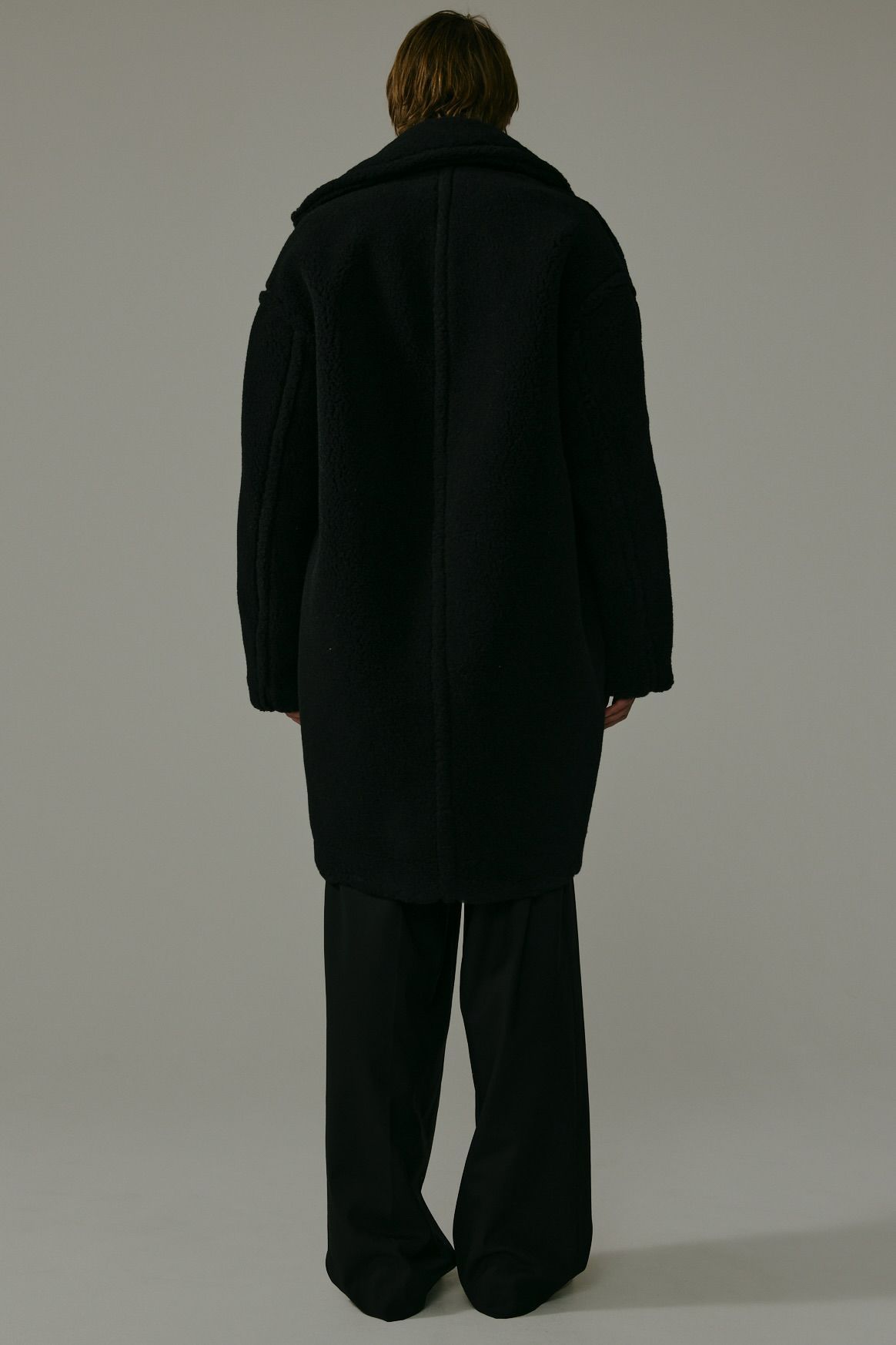 CINOH - 【メンズ】BOA COAT / ボアコート (ブラック) | Sir CINOH - 【メンズ】BOA COAT / ボアコート (ブラック) | Sir