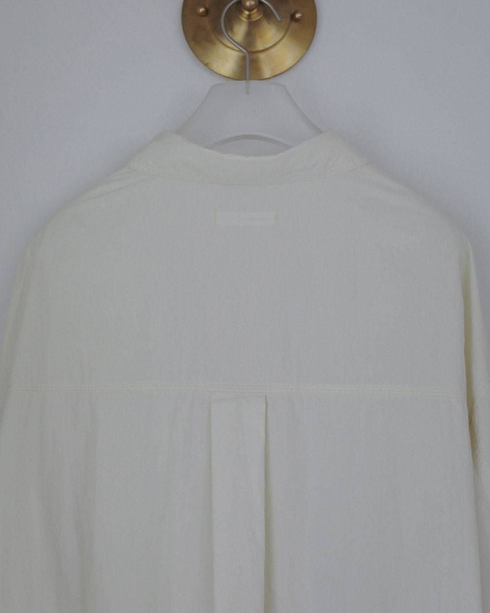 ワークオーバーシャツ (アイボリー) Work Over Shirts (Ivory) / 27SS