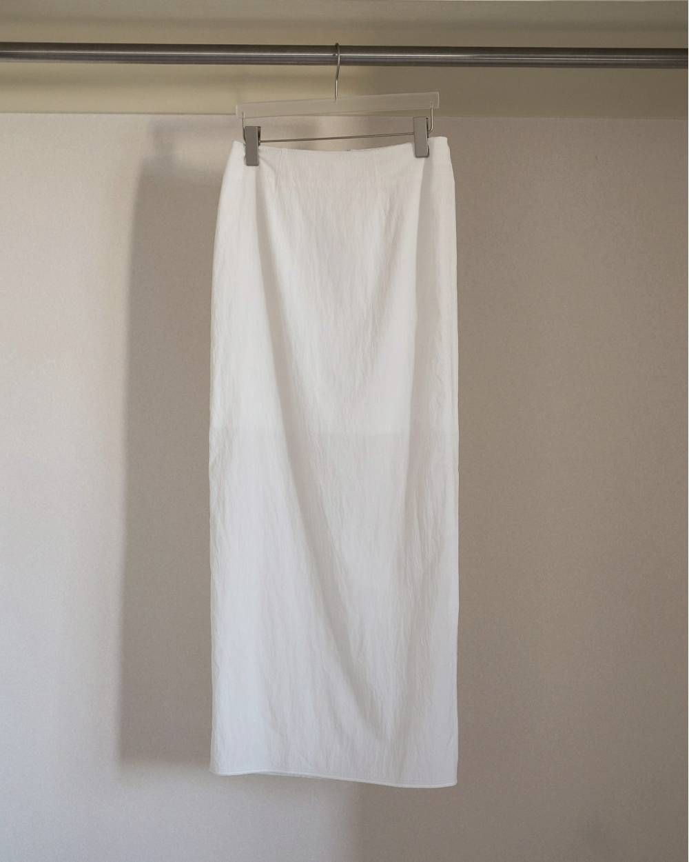 シアーペンシルスカート (ホワイト) Sheer Pencil Skirt (White) / 26SS