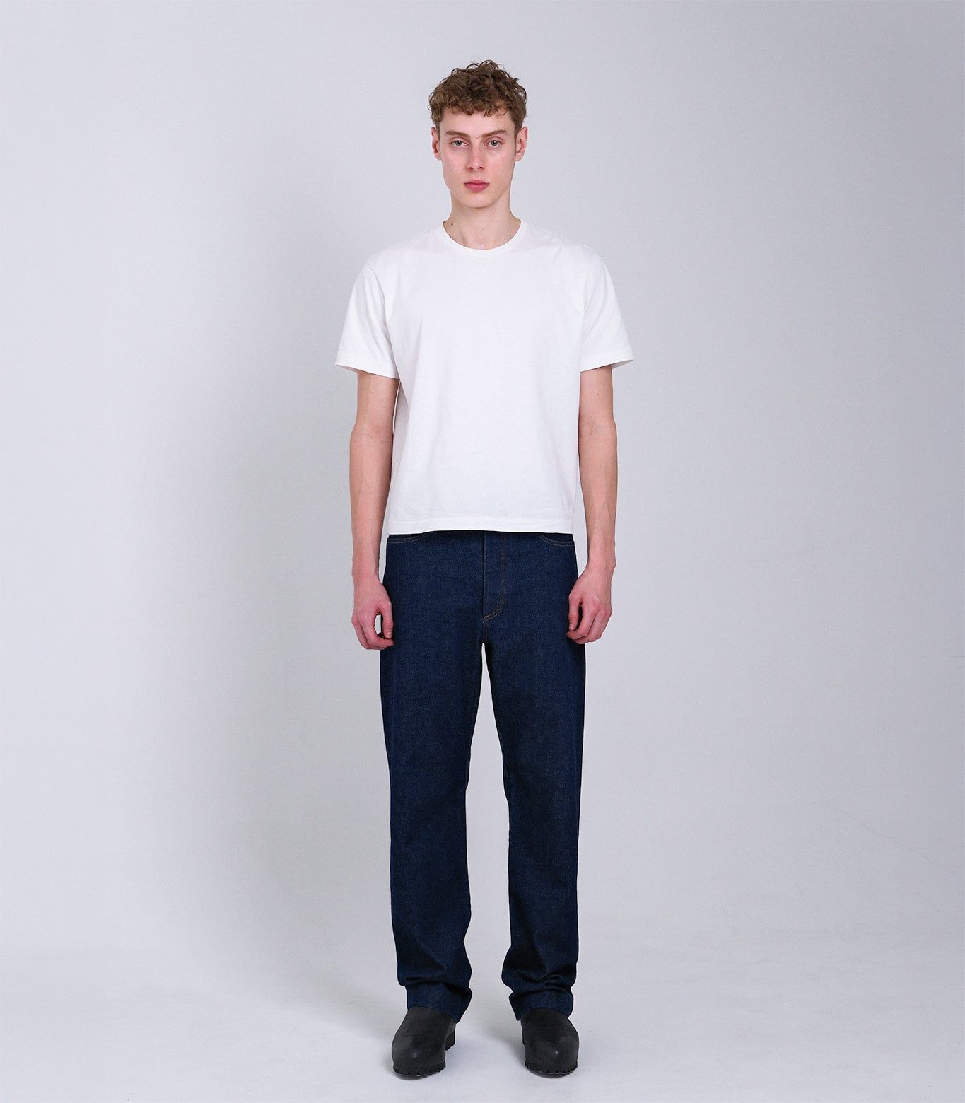 ニュークラシック ジーントラウザーズ (リンスブルー) NEW CLASSIC JEAN TROUSERS (Rinse blue) /デニムパンツ / ジーンズ / メンズ / ユニセックス