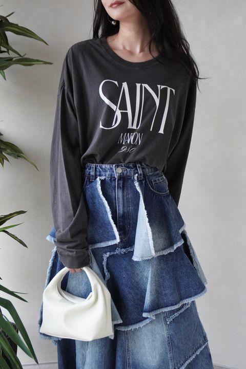 パーマネント ロングスリーブ Tシャツ (SAINT MARRON) PARMANENT L/S TEE /  26AW