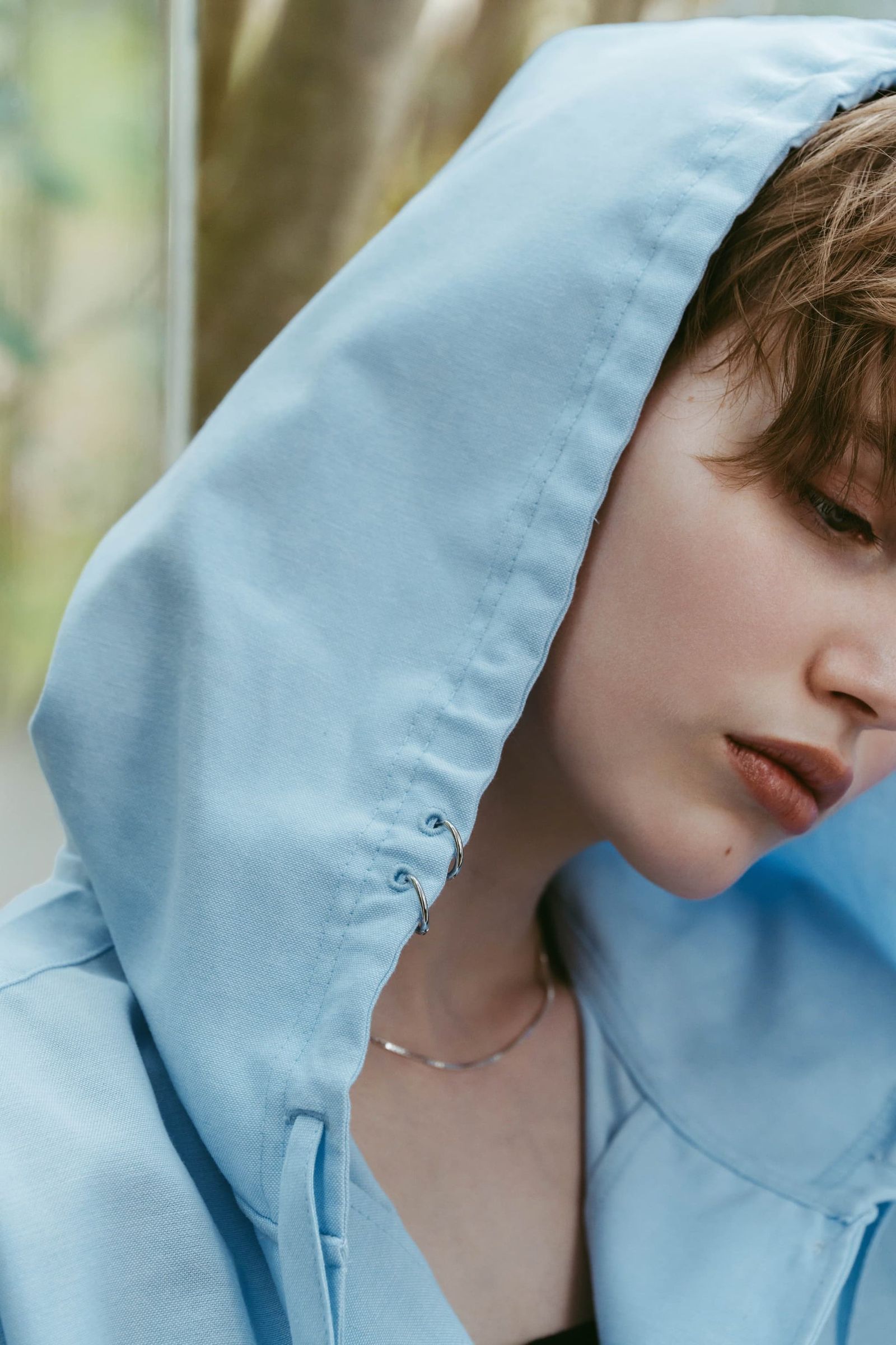 UVプロテクション フーディ (ブルー) UV protection hoodie(unisex) (Blue) /  26SS