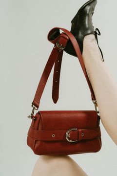 front belt shoulder bag / フロントベルトショルダーバッグ (レッド) / 25SS