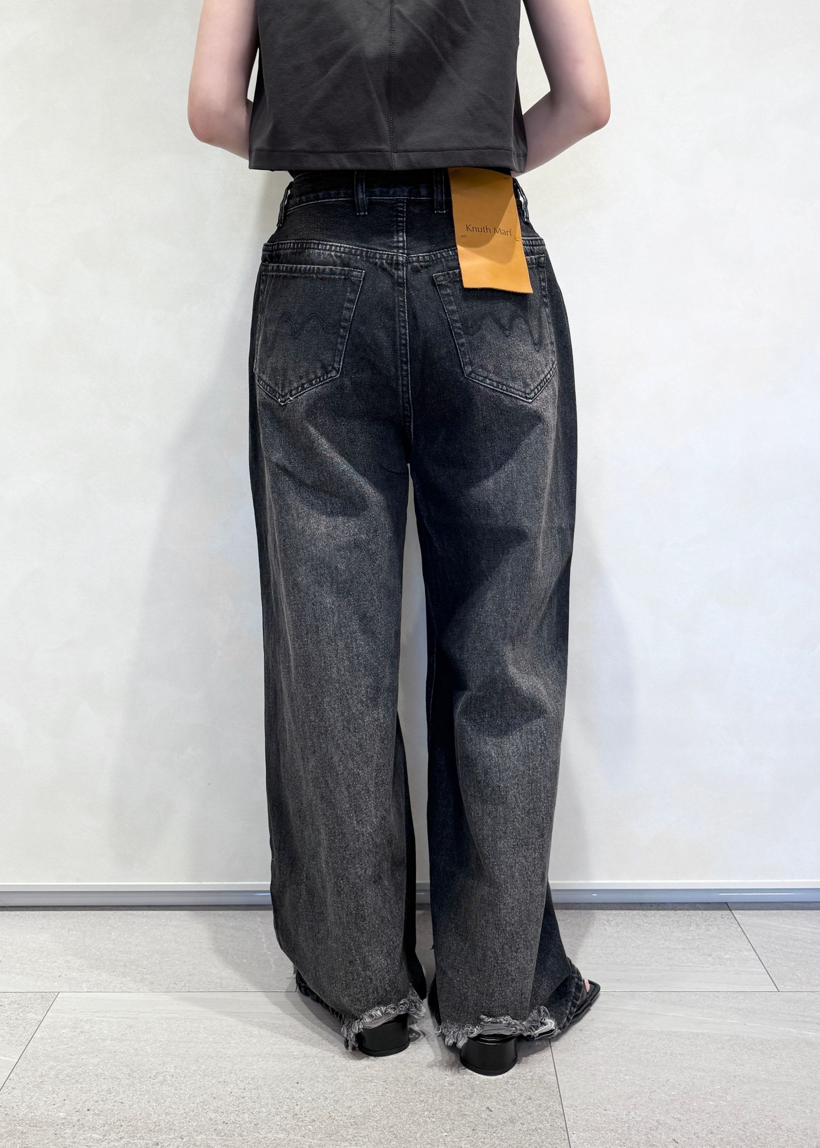 【Knuth Marf】 デニム セットアップ　希少Sサイズ mさま専用 knuth marf denim セットアップ 希少Sサイズ 2025年