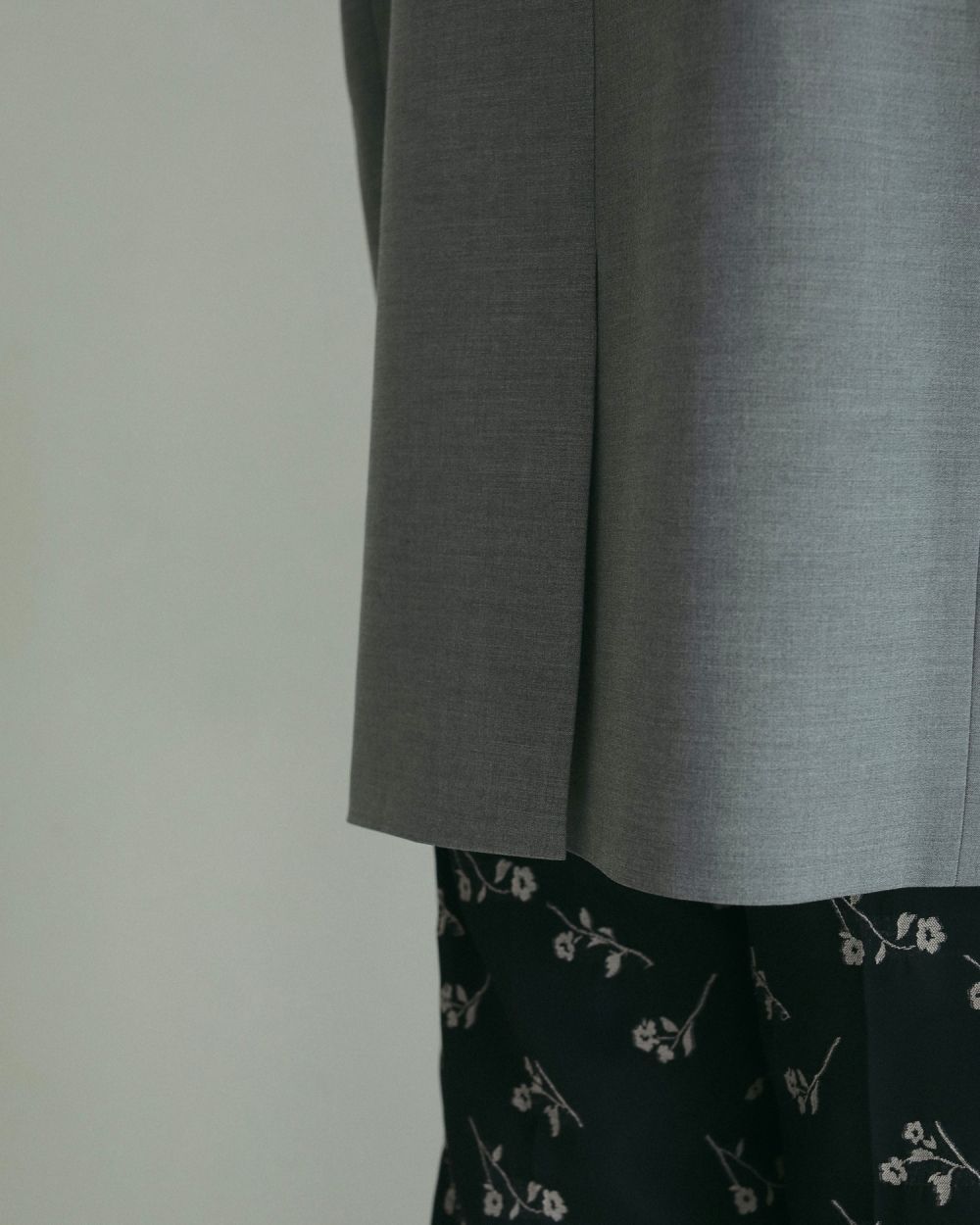 Cutoff Over Vest / カットオフ オーバーベスト (グレー)