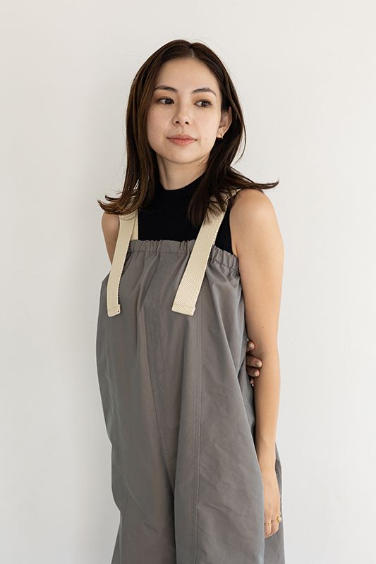 MOCKNECK KNIT BODYSUIT / モックネックニットボディスーツ (ブラック)