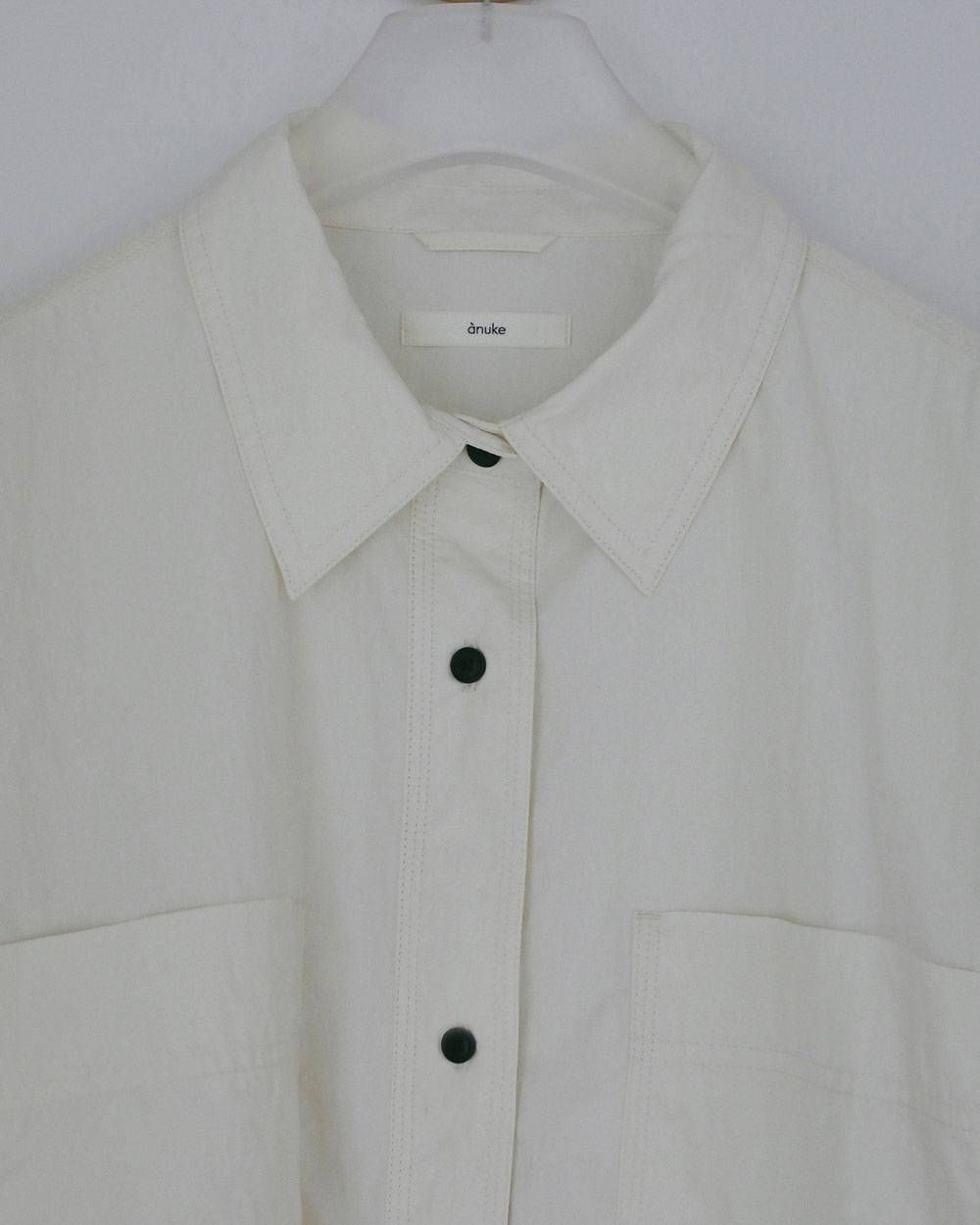 ワークオーバーシャツ (アイボリー) Work Over Shirts (Ivory) / 27SS