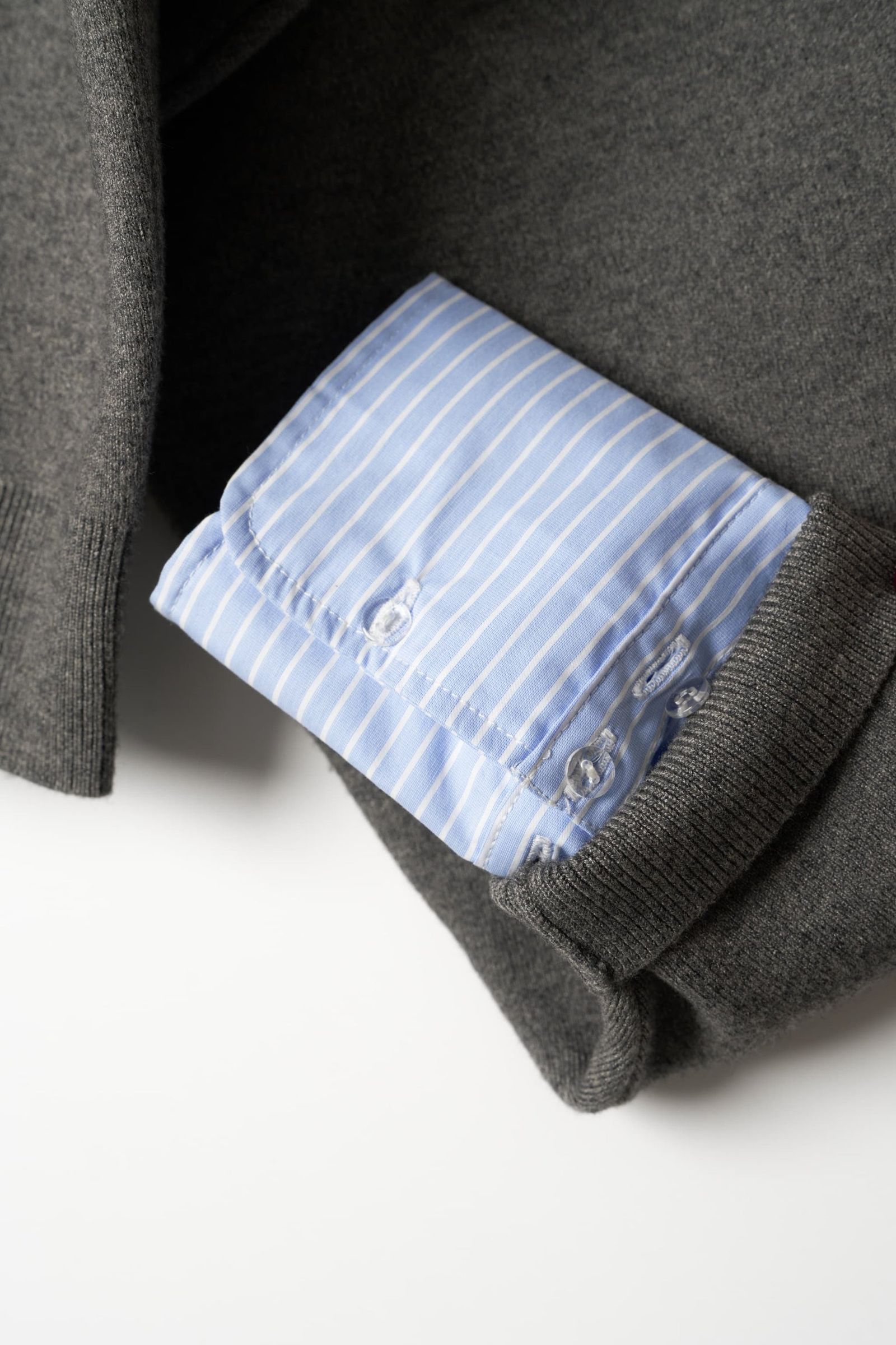 【LADIESサイズ】2ウェイ ノームコア ニット (グレー) 2way cuffs normcore knit (Gray) / 26AW